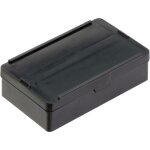 Bac � charni�re esd alutec 1308. 030 (l x h x p) 136 x 87 x 35 mm noir 1 pc(s)