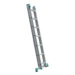 Alve ? �chelle escamotable 2x7 barreaux ? longueur d�ploy�e 3, 14m ? aluminium l�ger avec plateforme ...