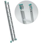 Alve - echelle transformable 2x9 barreaux - longueur d�ploy�e 4. 28m - 7509 / mkt / mmd