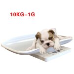 Alwaysh - pèse - personne numérique pour bébé ou animaux jusqu'à 10 kg style balance blanche Alwaysh - pèse - personne numérique pour bébé ou animaux jusqu'à 10 kg style balance blanche