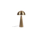 Lampadaire champignon 51x51x95 cm en mtal dor