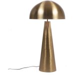 Lampadaire champignon 51x51x95 cm en m�tal dor�