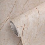 Ambiance - sticker - rouleau adh�sif sol marbre rose anti - d�rapant �tanche au m�tre - 60cmx7m