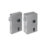 Amf - botier de serrure 140u din g / d dimension a30xb94xc172mm dornm. 60mm - 14316