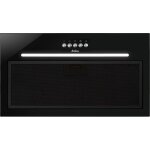 Amica omp6255bg hotte de cuisine noire design �l�gant