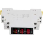 Amp�rem�tre � rail din triphas�, affichage num�rique led, amp�rem�tre de haute pr�cision avec capteurs ...