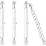 Ampoules �co halog�nes r7s 118mm 400w 230v 3100lm blanc chaud 2700k ampoule de type j pour le travail, ...