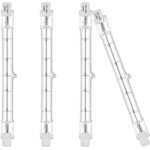 Ampoules �co halog�nes r7s 118mm 400w 230v 3100lm blanc chaud 2700k ampoule de type j pour le travail, ...