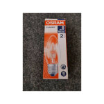 Ledvance - ampoule flamme eco halog�ne culot e27 � 35x95mm 30w 2700k 405lm 230v dimmable halo eco