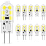 Ampoule g4 led 12v, 1. 5w �quivalent � 15 - 20w halog�ne, blanc froid 6000k, 160lm, g4 led ampoule d'�clairage ...