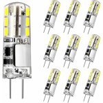 Ampoule g4 led, 12v 2w quivalent 20w ampoule halogne, blanc froid 6000k, 180lm, sans scintillement, ...