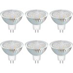 Ampoule gu5. 3 led 12v 3w blanc chaud 3000k 300lm, �50mm mr16, 120 degr�s, �quivalent gu5. 3 20w halogen, ...