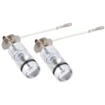 Pour ampoule h3 led 2x h3 6000k bleu 100w led ampoules phares kit feux de conduite de voiture de brouillard ...