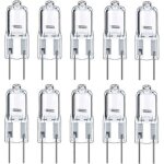 Ampoules halog�nes g4 ampoule 12v 10w, blanc chaud, paquet de 10