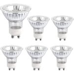 Ampoule halogene gu10 35w 230v, 380lm blanc chaud 2700k, dimmable ampoule spot halogene, pour lumire ...