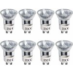 Ampoules halog�nes gu10, 35w blanc chaud 2700k � intensit� variable �quivalent � des ampoules led 3w ...