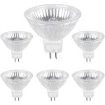 Ampoule halogene gu5. 3 35w 12v, 400lm blanc chaud 2700k dimmable, ampoule spot halogne mr16, pack de ...