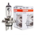 Ampoule halog�ne osram classic h4 12v 60 / 55 p43t