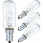 Jusch - ampoule pour hotte aspirante e14 40w, t25 230v ampoule incandescence blanc chaud 2700k dimmable, ...