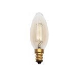 Ampoule � incandescence vintage 25w e14 35dx96 warm