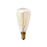 Fabrilamp - ampoule  incandescence vintage pebetero 25w e14 48dx115 warm