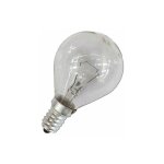 Bel - light - ampoule  incandescence sphrique transparente 60 w e14  usage industriel uniquement