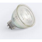 Ampoule led 12v gu5. 3 8w 800 lm cristal 60� no flicker 6000k blanc froid