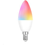 Ampoule led connect�e e14 5w rgb + ww + cw compatible tuya , commande vocale