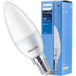 Ampoule led corepro e14 5w 4000k neutre 470lm bougie philips
