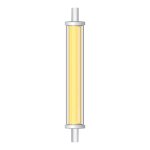 Xanlite - ampoule led crayon culot r7s, 1521 lumens, 2700 kelvins, blanc chaud dimmable - alr7s1500d