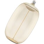 Ampoule led d�corative osram vintage 1906 big, style filament magn�tique, 4w, 827 ambre, e27, forme ovale ...