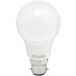 Ampoule led douille b22 2700k 806lm - 8 watts dhome