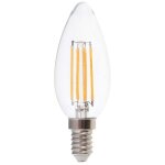 Ampoule led e14 4w filament de bougie 6500k - v - tac