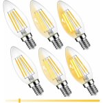 Memkey - ampoule led e14 bougie, 6w ampoule led dimmable, quivalent incandescente 60w, 600lm ampoule ...