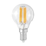 Ampoule led e14 g45 4w filament - blanc chaud silumen