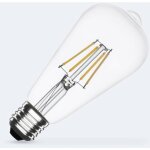 Efectoled - ampoule led filament e27 6w 720 lm st64 no flicker 4000k blanc neutre Efectoled - ampoule led filament e27 6w 720 lm st64 no flicker 4000k blanc neutre