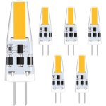 Ampoules led g4 2w dimmables, blanc chaud, sans scintillement, �conomie d'�nergie ac / dc 12 - 24v, angle ...