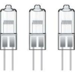 Ampoule led g4 lot de 3 ampoules halog�nes culot g4, 375 lumens, 2900 kelvins, blanc chaud, dimmable ...
