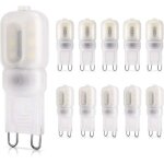 Ampoule led g9 2w, �quivalent � 20w halog�ne, 260lm, lumi�re blanc froid 6000k, non - dimmable, 220 - ...
