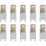 Ampoules led g9 2w blanc chaud 2700k, 200lm, �quivalent � 20w halog�ne, pour �clairage domestique, non ...