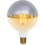 Ampoule led globe g120 dome argent e27 8w equi. 60w 806lm 2100k vintage 15000h 7hsevenon vintage