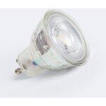 Ledkia - ampoule led gu10 5w 500 lm cristal 60� no flicker 6000k blanc froid