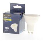 Ampoule led gu10 smd plus 7w dimmable 180� 6000k - ledme - lm7077