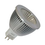 Ampoule led gu5. 3 - 5w cob aluminium 75 dimmable miidex lighting blanc - froid - 6000k - dimmable