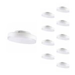 Ampoule led gx53 7w slim (pack de 10) - blanc chaud 2300k - 3500k silamp