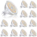 Ampoules led mr16 12v, 5w equivalent  50w halogne, blanc chaud 2800k, ampoule de projecteur, angle ...
