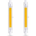 Ampoule led r7s 118mm 10w blanc froid 6000k, 1000lm, �quivalent lampe halog�ne r7s j118 80w 100w, dimmable, ...