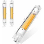 Ampoule led r7s 118mm 20w dimmable, �conomie �nergie cob �quivalent � j118mm 300w halog�ne lampe, blanc ...