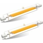 Ampoule led r7s 78mm 10w �quivalent � ampoule halog�ne 100w, tube r7s led lumi�re blanc naturel 4500k, ...
