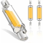 Ampoule led r7s 78mm dimmable 0wcob lumens �lev�s lumi�re blanche3000k360� faisceau d'�clairage ac 220 ...